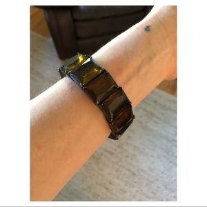 J.Crew Olive Costume Jewelry Bracelet
